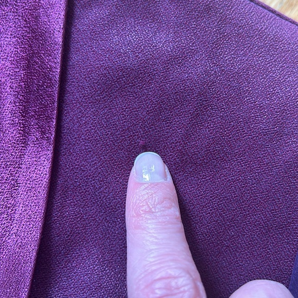 Vintage J.R Nites by Caliendo Women’s Purple Evening Jacket Sheer Sleeves - Picture 7 of 7